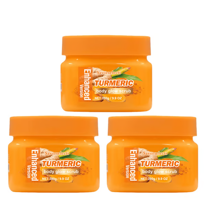 ✨ Turmeric Glow Scrub — Buff Away Dull, Rough Skin for a Softer, Smoother-Looking Glow 🧡